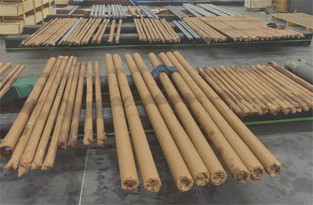 Maintenance of Tension Leveler Work Rolls